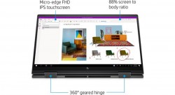 [New Seal] HP ENVY x360 (2-in-1) Nightfall Black | AMD Ryzen 5 5625U | Ram 8GB | SSD 256GB | AMD Radeon Graphics | 15.6inch FHD cảm ứng