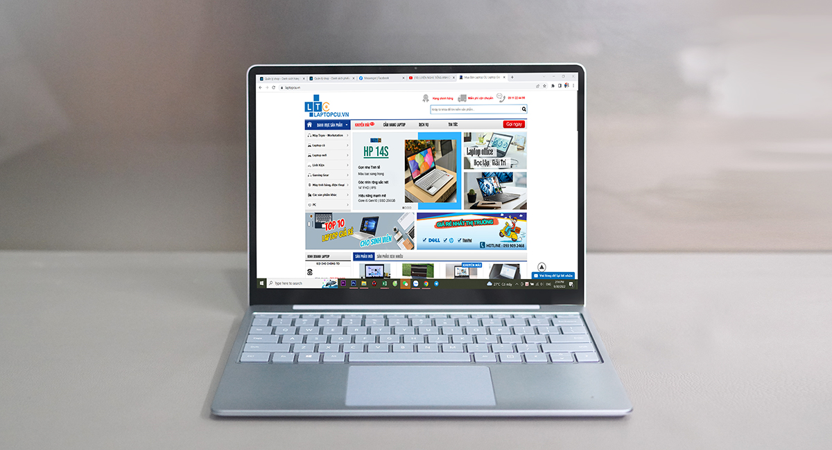 (New FullBox) Surface Laptop Go | Intel i5-1035G | 8GB | 128GB | 12.4inch Touchscreen